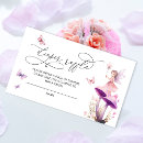 Search for fairy tea party invitations Butterfly