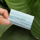 Search for watercolor business cards Blue