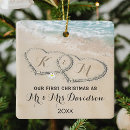 Search for husband ornaments Initials