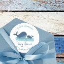 Search for whale stickers Whale baby shower