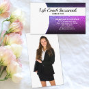 Search for purple glitter business cards Ombre