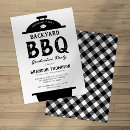 Search for backyard graduation invitations Barbeque