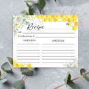 Search for bee recipe cards Elegant