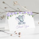 Search for elephant baby shower thank you cards Jungle animals