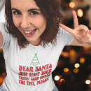 Search for credit tshirts Dear santa
