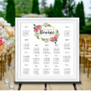 Search for 17 table wedding seating charts Couple