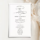 Search for modern wedding programs Classic