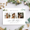 Search for greenery wedding save the dates Boho bohemian
