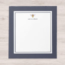 Search for name notepads Navy blue