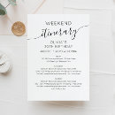 Search for agenda invitations Weekend itinerary