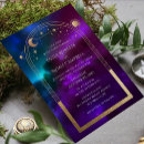 Search for teal wedding invitations Celestial