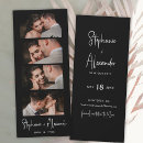 Search for photo booth save the dates Black and white