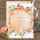Search for yellow rose wedding invitations Boho