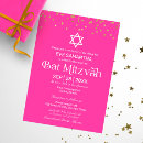 Search for bar bat mitzvah invitations Girl