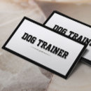 Search for dog training business cards Trainer