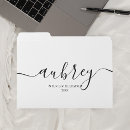 Search for white folders Minimalist