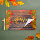 Search for thanksgiving placemats Fall