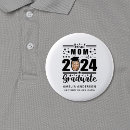 Search for graduation buttons Black and white