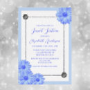 Search for light blue sweet 16 invitations Winter