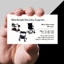 Search for medical equipment business cards Wheelchair