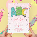 Search for abc invitations Cute