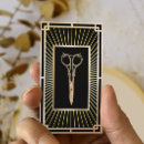Search for art deco business cards Hair stylist