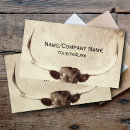 Search for longhorn business cards Ranch