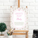Search for dont say baby signs Girl baby shower