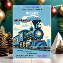 Search for train 2nd birthday invitations Travel