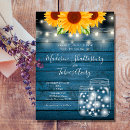 Search for sunflower mason jar invitations Barn