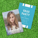 Search for preppy graduation invitations Blue