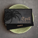 Search for spooky business cards Macabre