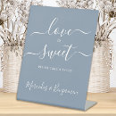 Search for love is sweet wedding signs Modern