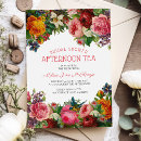 Search for bridal tea invitations Rose