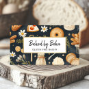 Search for bread bakery business cards Rustic
