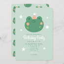Search for frog birthday invitations Hop on over