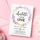 Search for spring birthday invitations Wildflower