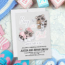 Search for gender reveal invitations Cute