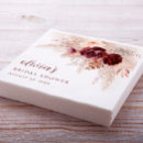 Search for boho bridal shower napkins Pampas grass