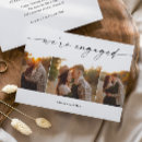 Search for photo collage engagement party invitations Elegant