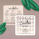 Search for care instructions business cards Trendy