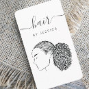 Search for cleaning girl business cards Customer