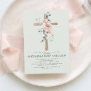 Search for green baptism invitations Eucalyptus