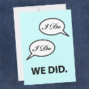 Search for we did it invitations Marriage