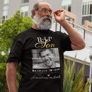 Search for in memory son tshirts Funeral