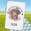 Search for for pets golf towels Dog dad