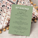Search for agenda invitations Weekend itinerary