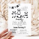 Search for panda birthday invitations Party like a panda