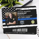 Search for police id Thin blue line