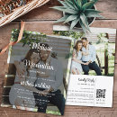Search for double sided photo invitations Qr code